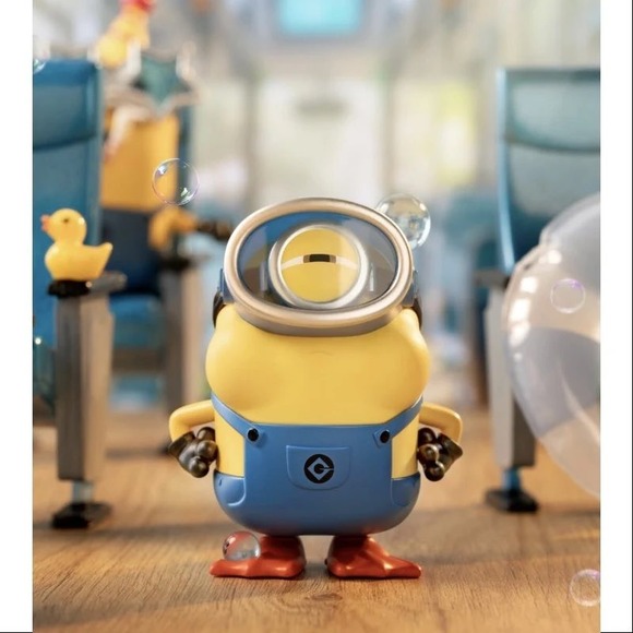 POP MART Other - Pop Mart Despicable Me 4 Minions Vinyl Figure Confirmed Party Jerry